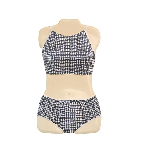 Dipsters Patient Wear-Womens Bibb Top Bikini - Large - Dozen 20-1032